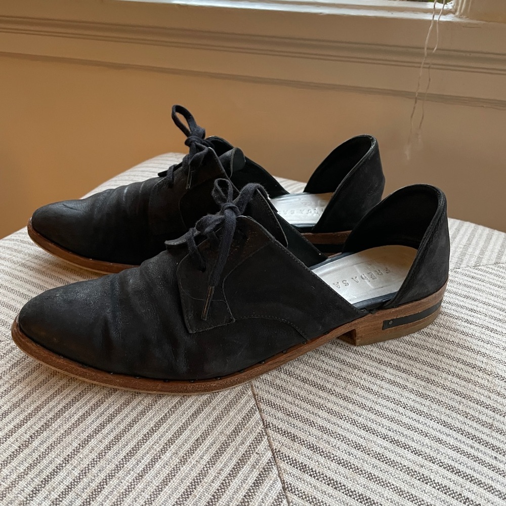 Freda Salvador WIT D'ORSAY OXFORD Size 38